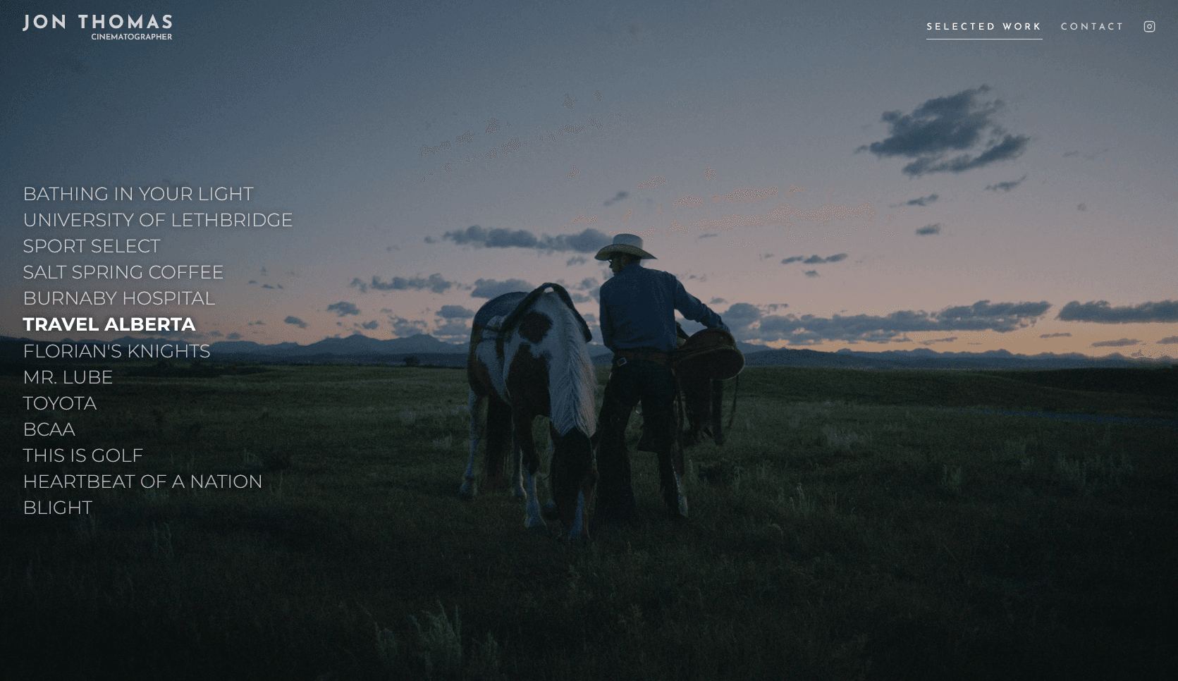 Jon Thomas - Portfolio project screenshot